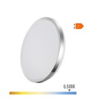 Aplique super led de superficie marco cromado 12 w 6500 k 1160 lm ø26 x 5,8 cm