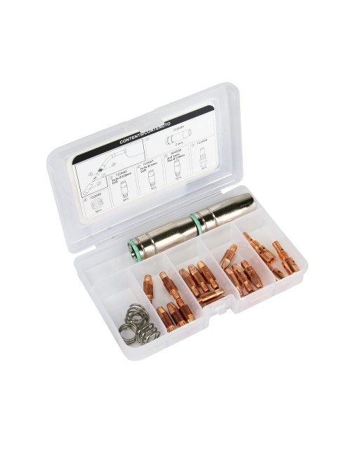 CAJA CONSUMIBLES ANTORCHA MIG MT25