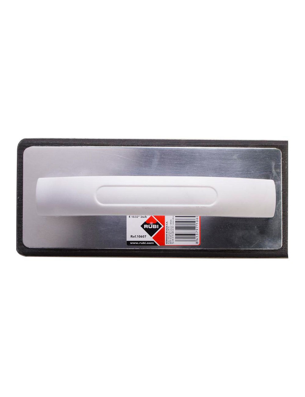 Llana de goma pro 22,5x10x1,5cm. con lámina 10607 rubi