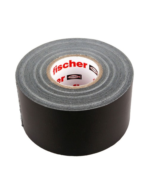 Cinta americana negra 25m x 48mm 560903 fischer