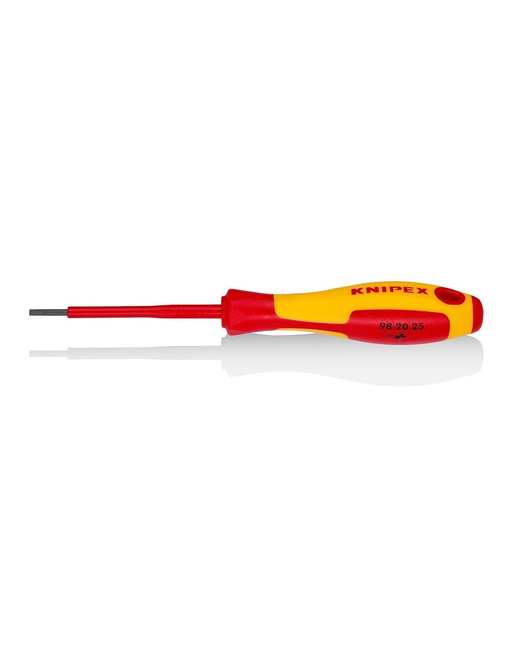 Destornillador boca recta 177x24x24mm 982025 knipex Destornillador boca recta 177x24x24mm 982025 knipex