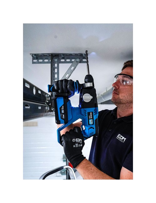 Guante poliéster con palma poliuretano para jardín agricultura, t-07