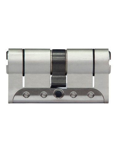 Cilindro iridium m irm3535l latón 70mm (35+35mm) leva larga 15mm. con 5 llaves de seguridad. ifam