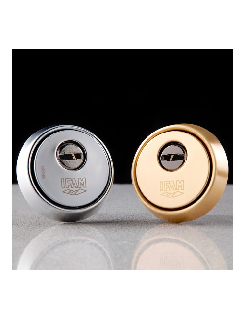 Escudo es610l acabado latón. ø64mm. ifam