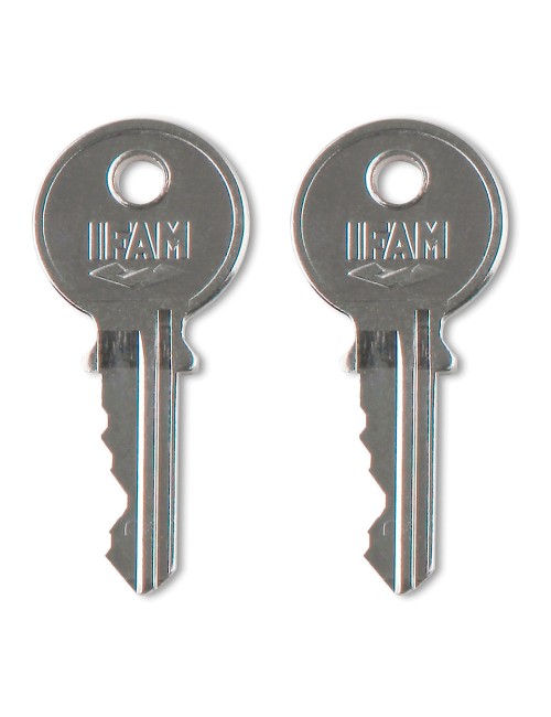 Candado k40. latón. 40mm. con 2 llaves. arco normal. ifam