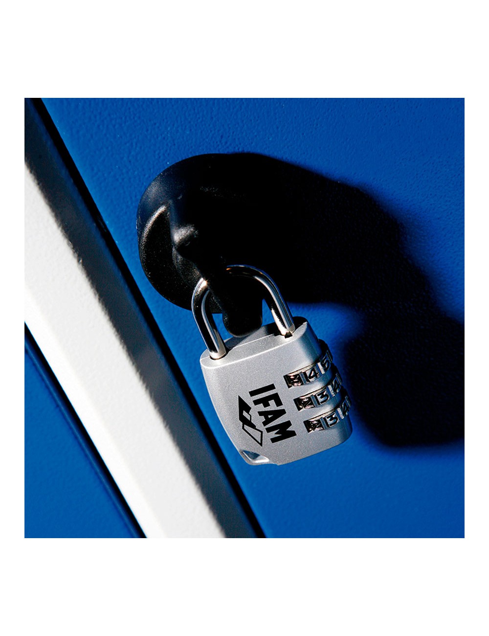 Candado c45s zinc 44,5mm. arco ø6,3mm con combinación ifam