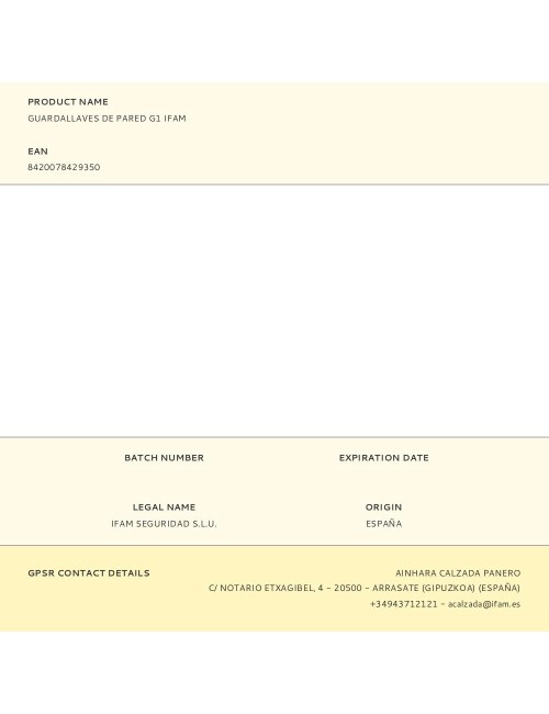 Guardallaves de pared g1