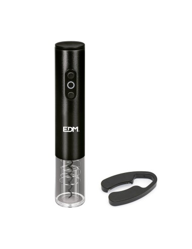 Sacacorchos eléctrico para botellas de vino 4 x aa (no incluidas)