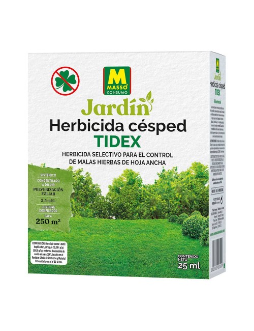 Herbicida para césped garden 25 ml