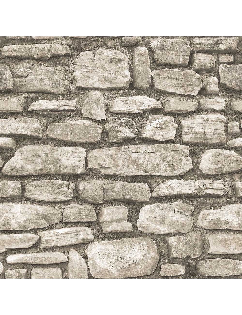 Rollo papel pintado alta calidad textura piedra 3d beige 0,53x10m 2061-2 ich Rollo papel pintado alta calidad textura piedra 3d beige 0,53x10m 2061-2 ich