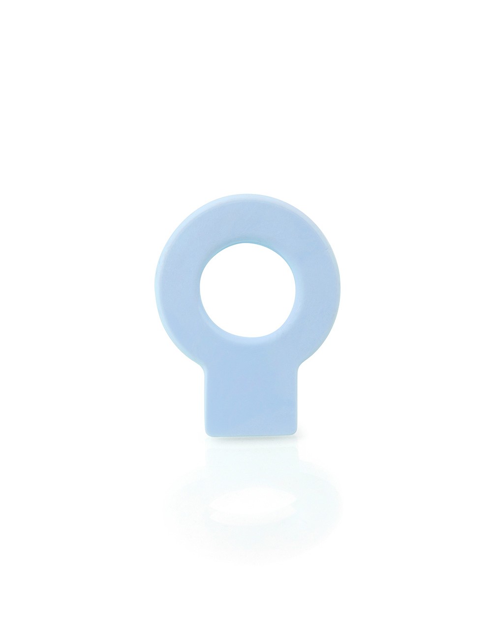 Retenedor de cuña para puerta colgable lock mod.660 de plástico azul. rei