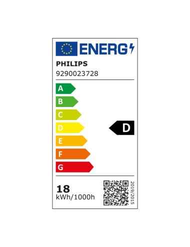 Bombilla standard led e27 17,5 w 2452 lm 6500 k luz fria ø7,5 x 12,1 cm