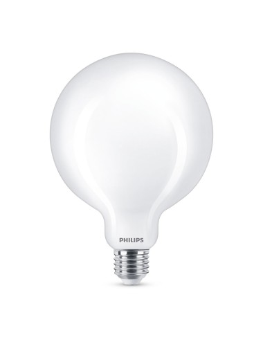 Bombilla globo led e27 13 w 2000 lm 6500 k luz fría ø12,4 x 17,7 cm