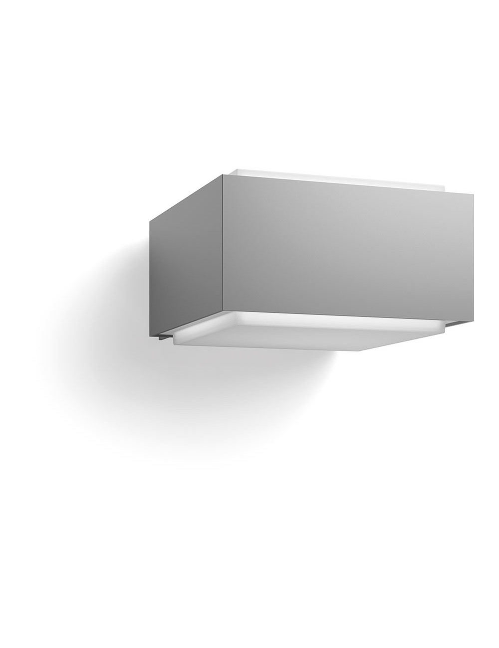 Aplique led e27 modelo hedgehog gris 18,2 x 16 x 9,1 cm