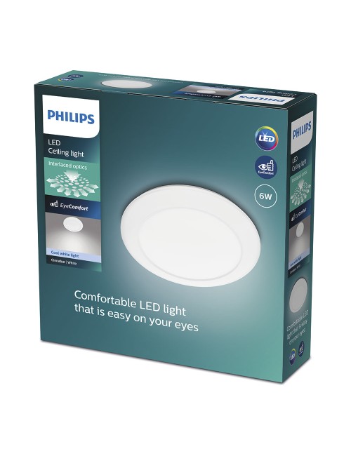 Plafón led circular cinnabar 17 w 4000 k 1500 lm ø32 x 7,9 cm