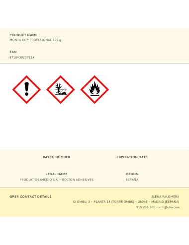 Monta kit® profesional 125 g