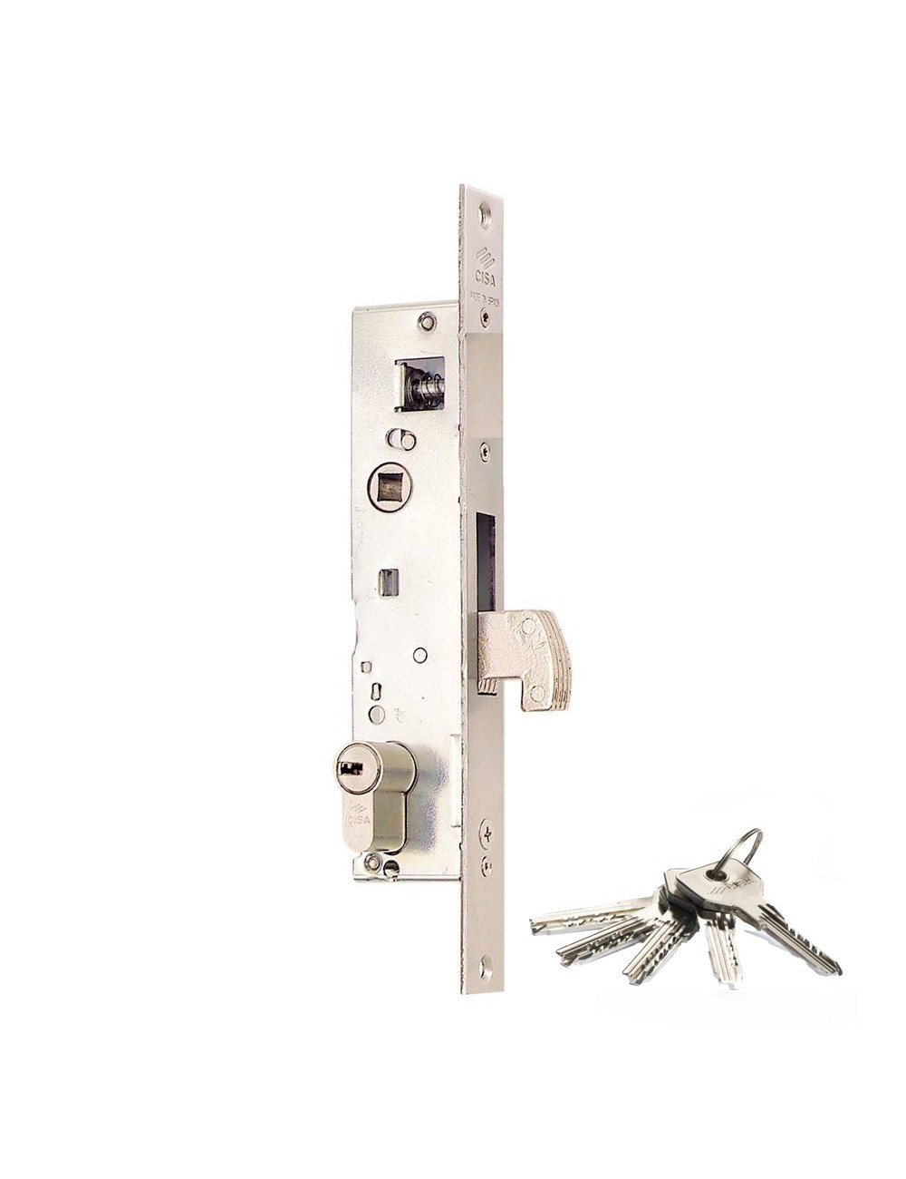 Cerradura vertical metalica s/04140 gancho europerfil l4140.20.0 cisa Cerradura vertical metalica s/04140 gancho europerfil l4140.20.0 cisa