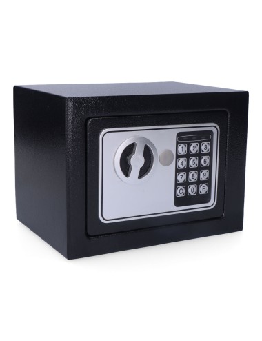 Caja fuerte electronica / llave cfc3, 23 x 17 x 17 cm