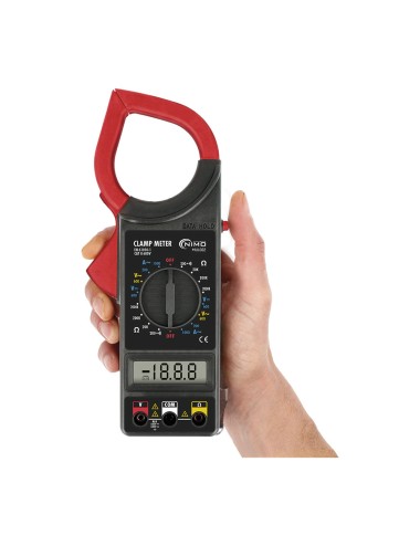 Pinza amperimétrica multifunción 1000a ca mul022 nimo