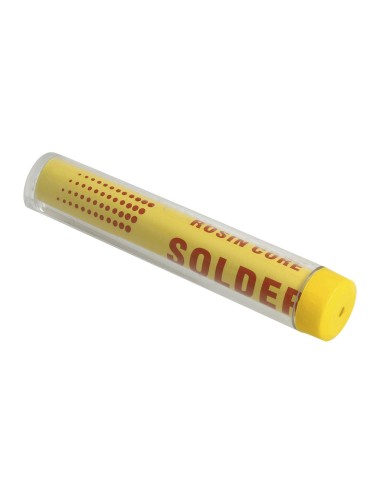 Hilo de estaño 60% sn, 40%pb, 2% flux 1mm tubo de 20g est129 molgar