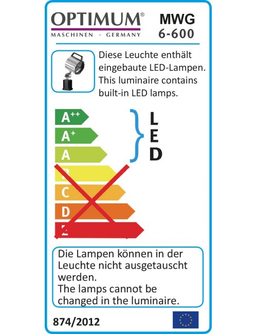 LAMPARA LED MWG 6-600 -...