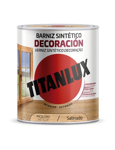 Barniz sintético decoración incoloro satinado 250 ml