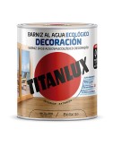 Barniz al agua ecológico decoración incoloro brillante 750 ml