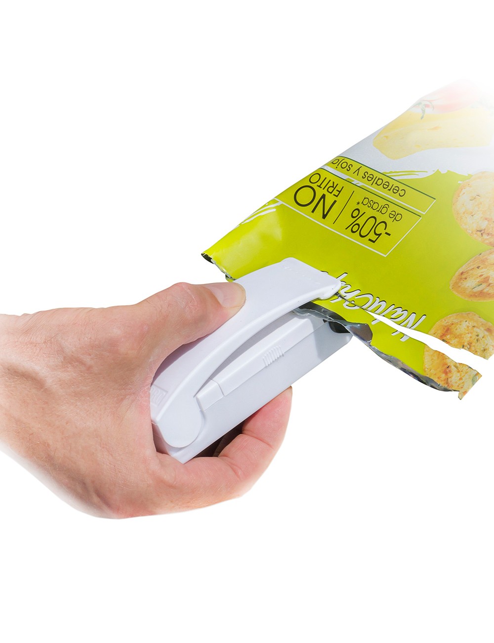 Selladora de bolsas con iman