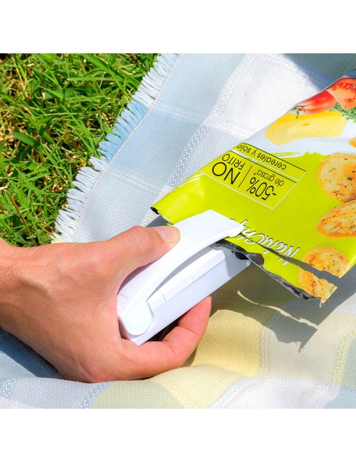 Selladora de bolsas con iman