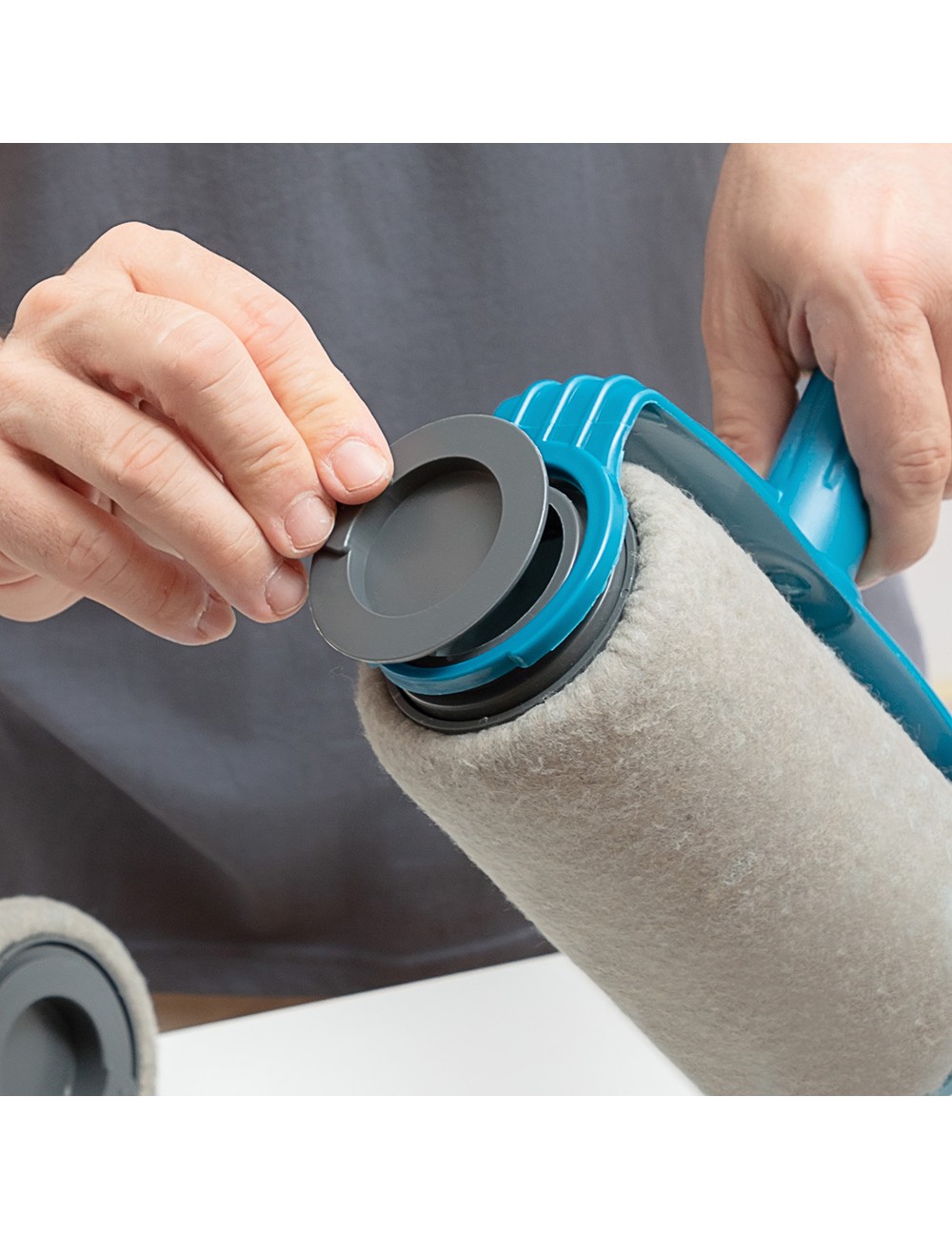 Set de rodillos de pintura recargables