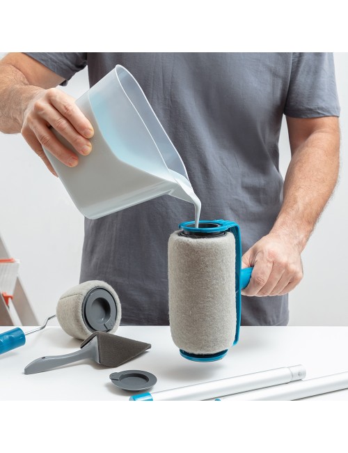 Set de rodillos de pintura recargables