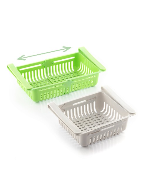 Organizadores ajustables para nevera 2 uds