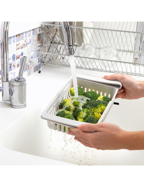 Organizadores ajustables para nevera 2 uds