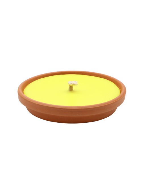 Vela de citronela en terracota ø14cm magic lights
