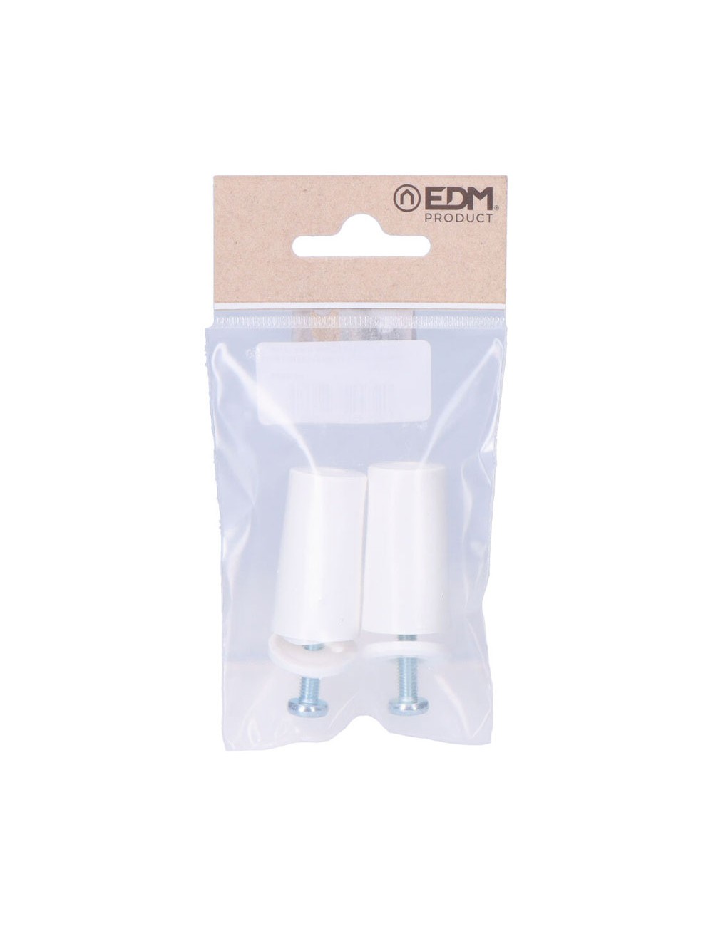 Topes para persiana blanco 40 mm largo, 2 unidades