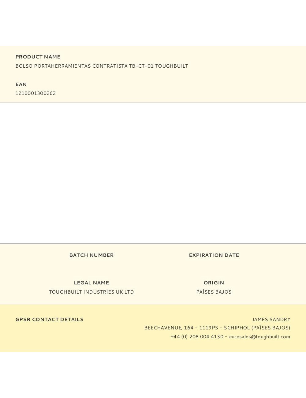 Bolso portaherramientas contratista