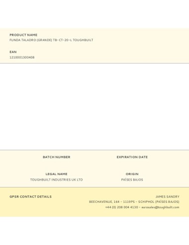 Funda taladro (grande)