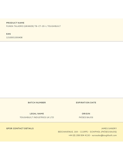 Funda taladro (grande)