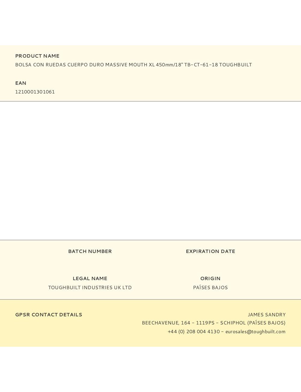 Bolsa de herramientas con ruedas massive mouth xl 450 mm / 18"