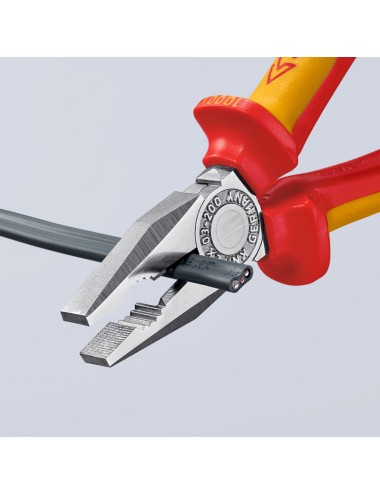 Alicates universales 200 x 65 x 20 mm