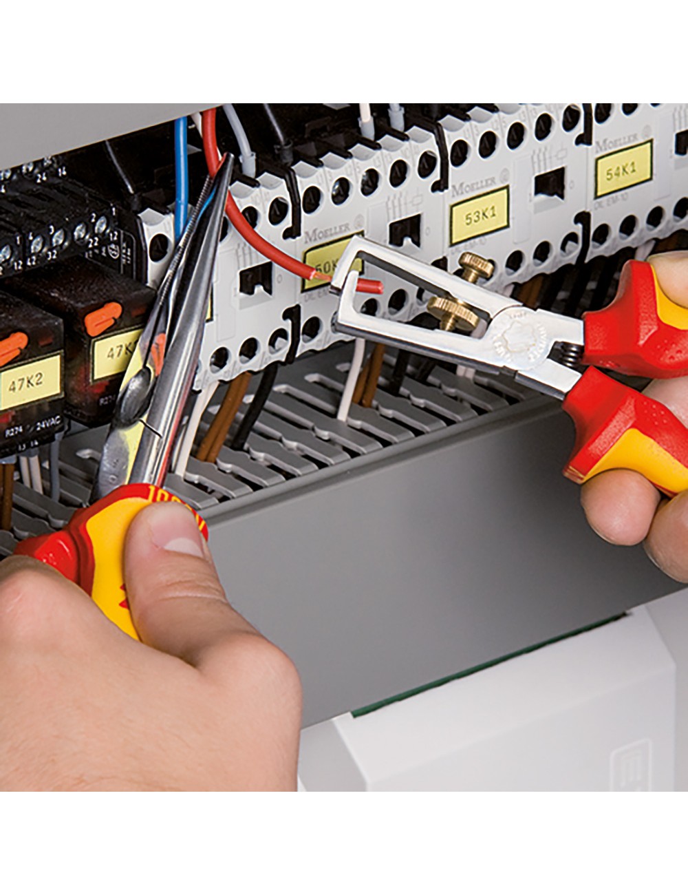 Alicates pelacables 160 x 57 x 19 mm