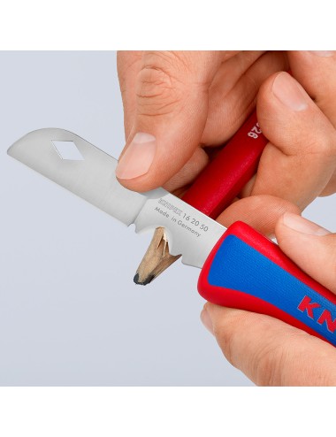 Navaja para cables 34x14x120mm 162050sb knipex