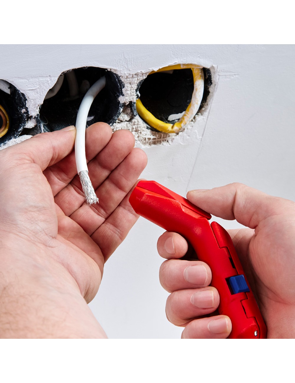 Pelamangueras universal ergostrip 135x85x37mm 169501sb knipex