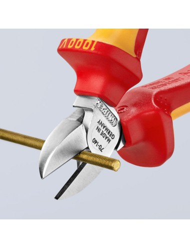 Alicates de corte diagonal 140 x 54 x 25 mm