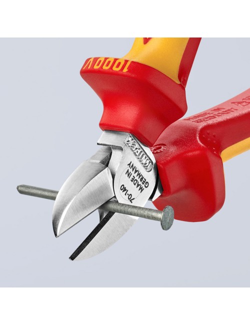 Alicates de corte diagonal 140 x 54 x 25 mm