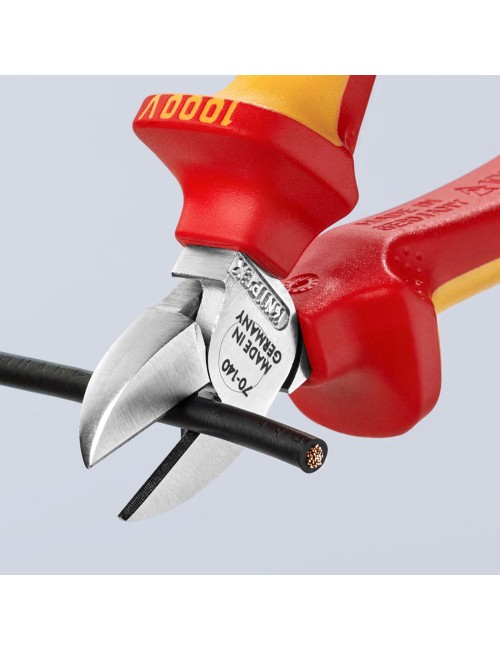 Alicates de corte diagonal 140 x 54 x 25 mm