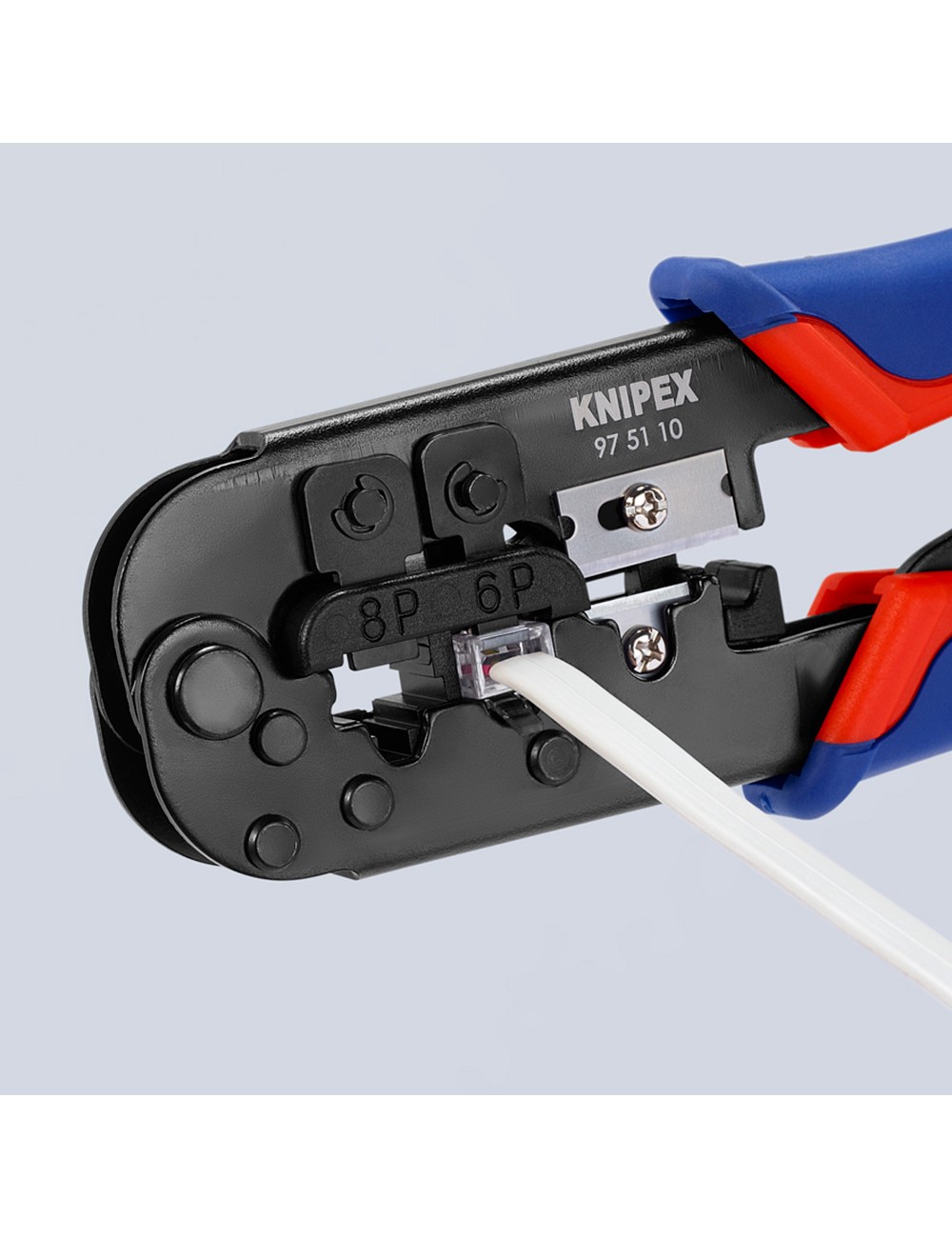 Crimpadora entallar rj11, rj45, 190 x 70 x 18 mm