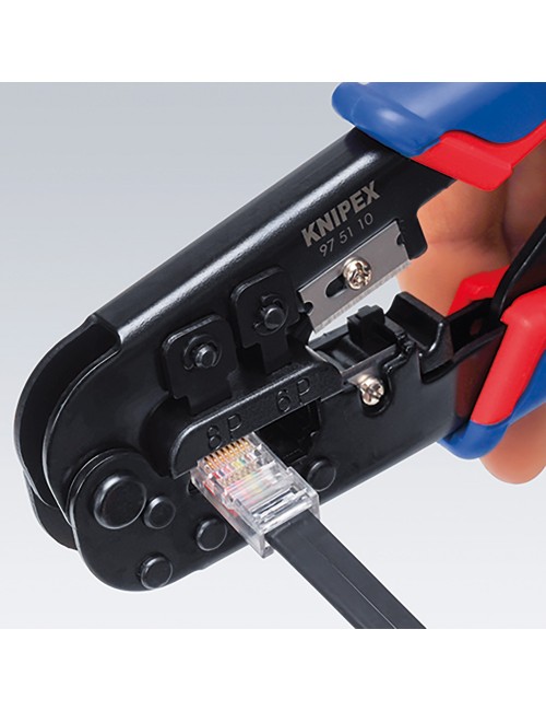 Crimpadora entallar rj11, rj45, 190 x 70 x 18 mm