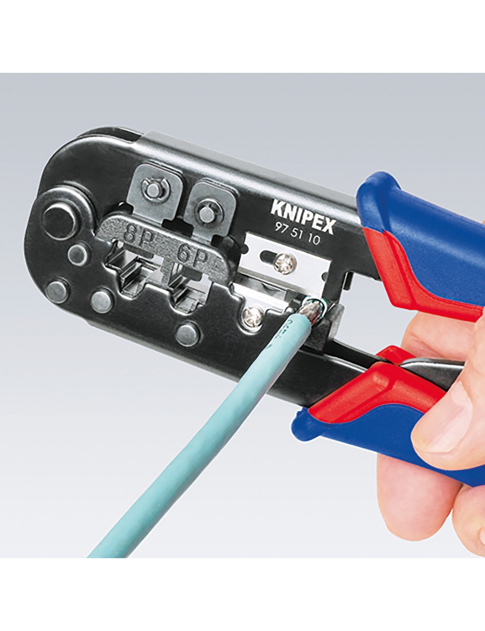 Crimpadora entallar rj11, rj45, 190 x 70 x 18 mm