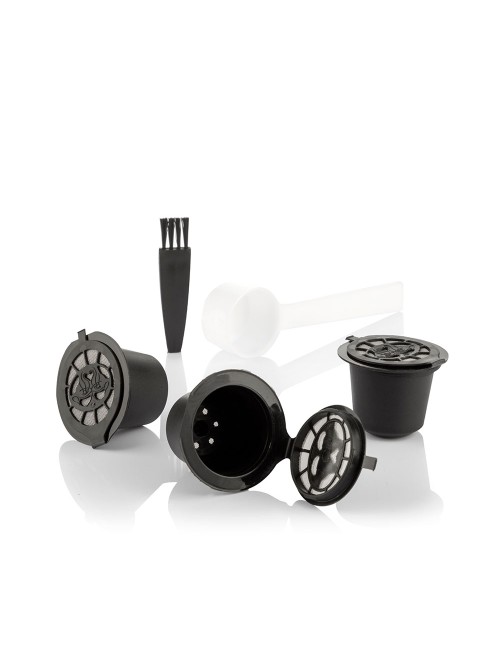 Set de 3 cápsulas de café reutilizables recoff innovagoods
